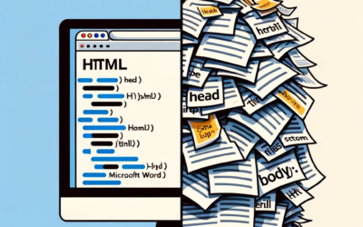 Pourquoi privilégier les balises HTML simples pour la publication en ligne plutôt que l’édition sous Word?