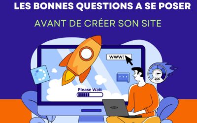 Les bonnes questions à se poser avant de créer son site internet