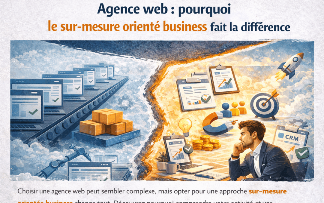 Agence web : pourquoi le sur-mesure orienté business fait la différence