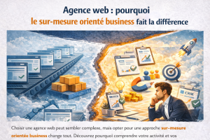 Agence web : pourquoi le sur-mesure orienté business fait la différence
